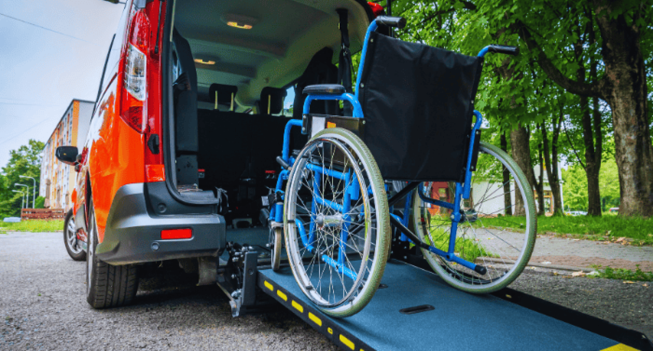 book disability transport